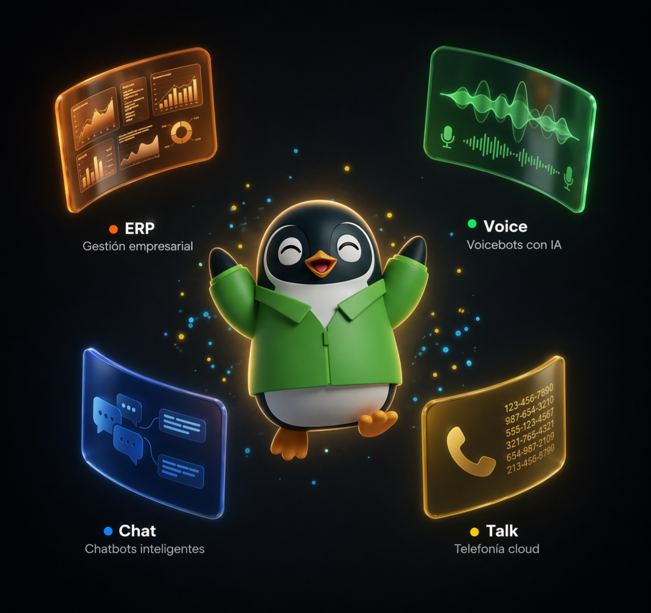 OSLatino IA Mascot